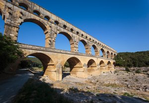 Pont du Gard, Roman aqueduct, France